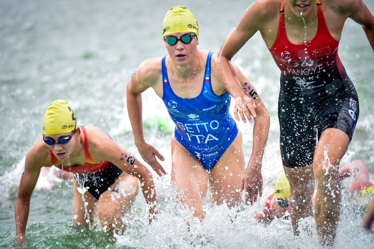 Alice Betto is locked in 🔐 📸Janos M Schmidt #OlympicTRI #Paris2024 #BeYourExtraordinary