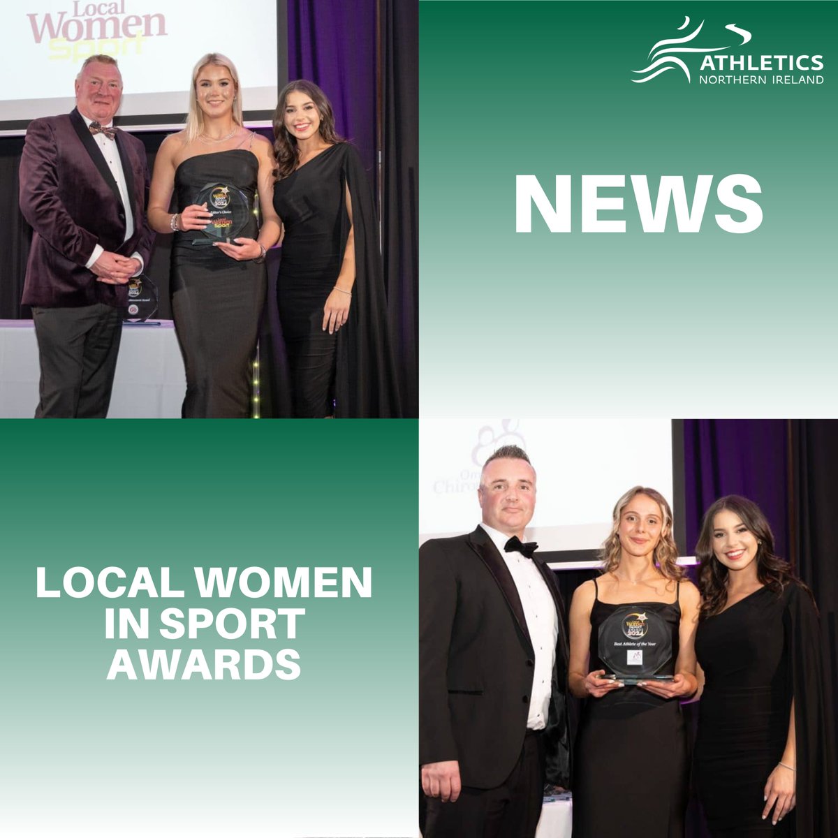 📰 Outstanding Athletic Achievements at the Local Women in Sport Awards Brynja Brynjarsdottir and Anna Gardener win ‘Editors Choice’ and ‘Best Athlete of the Year’ awards at the Local Women in Sport Awards. Full news story 👇 athleticsni.org/News/Athletics…