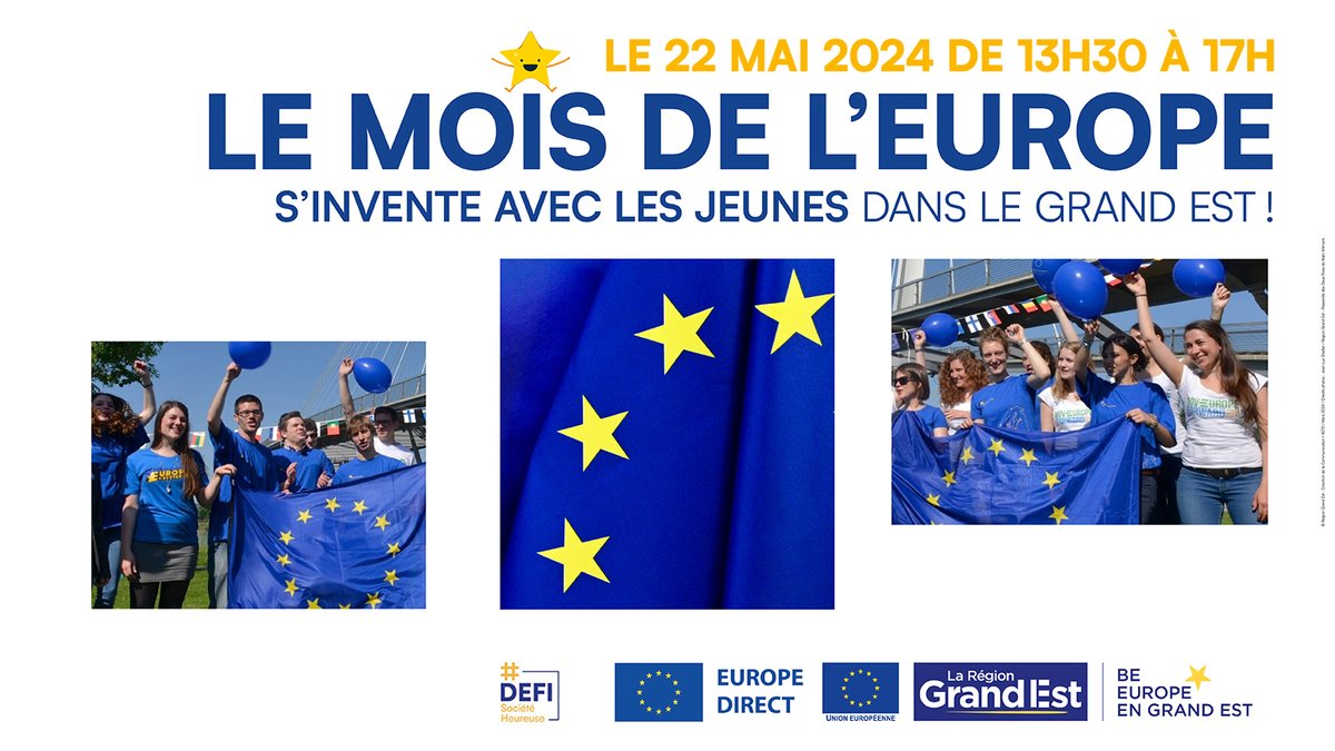 📅 22 mai : Forum de la mobilité transfrontalière, européenne et internationale à #Metz 🗺 Découvrez les possibilités de mobilités transfrontalières, européennes et internationales pour les jeunes ℹ : grandest.eu/evenements/for… @regiongrandest @EuropeNancy @EuropeDirectCTG
