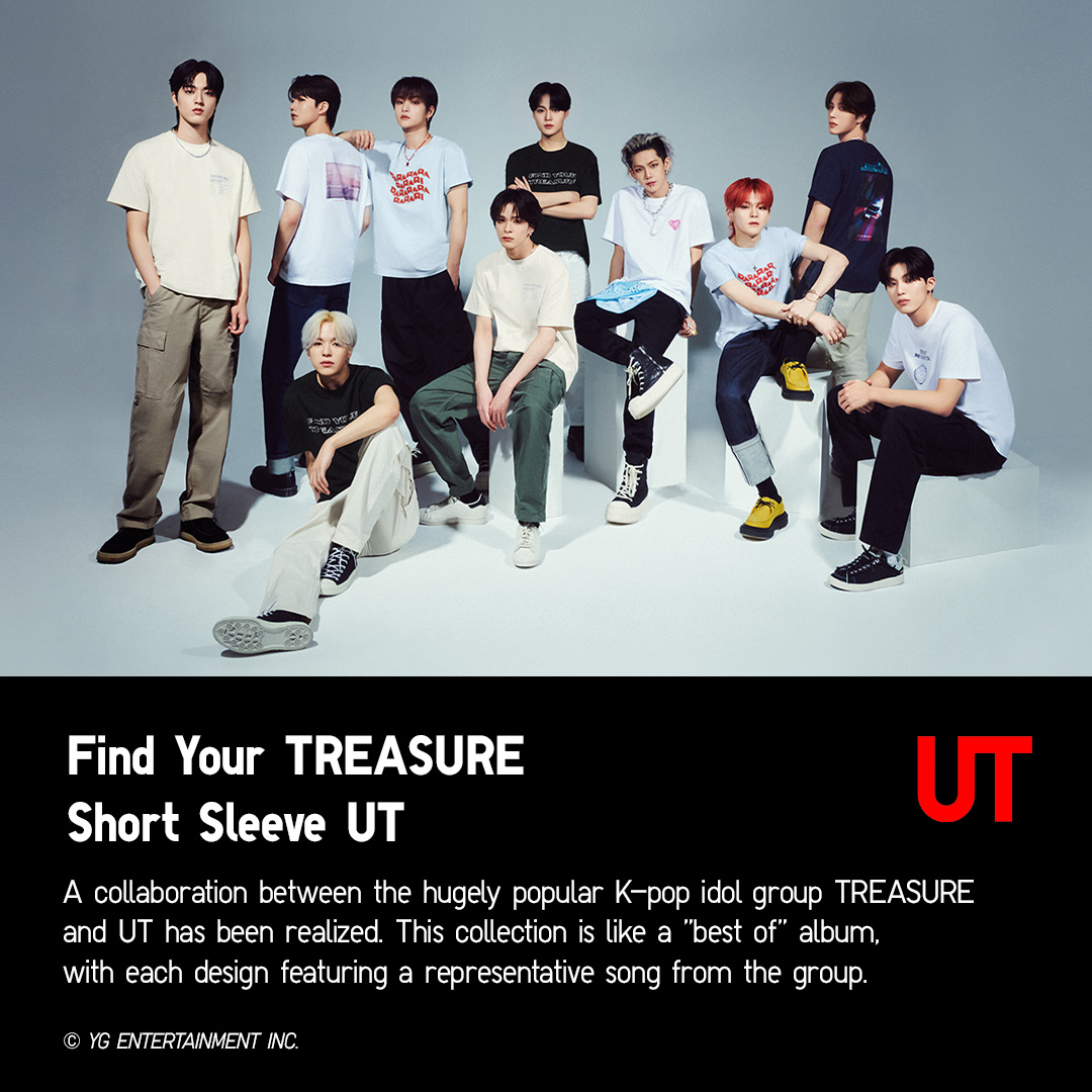 Treasure fans, uncover the magic of your favorite hits with our latest UT collection, Find Your Treasure.

Shop Find Your Treasure UT here: s.uniqlo.com/4bgkKvp 

Get the UNIQLO App: s.uniqlo.com/4a4IZeV

#UT #WITHUT #UNIQLO #FINDYOURTREASURE #TREASURE #LIFEWEAR