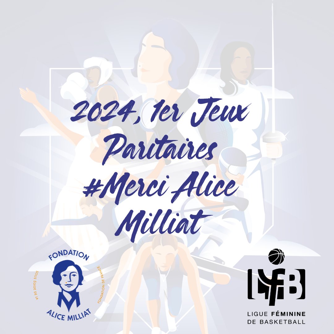 LFB (@basketlfb) on Twitter photo Le 5 mai, nous célèbrerons le 140e anniversaire de la naissance d'Alice Milliat 🎂
Pionnière et grande dirigeante, elle s'est battue pour que les femmes accèdent à plus de disciplines sportives.
Plus d'infos ➡️ bit.ly/4b2C87q
#MerciAlice x <a href="/FAMilliat/">Fondation Alice Milliat</a> Le 5 mai, nous célèbrerons le 140e anniversaire de la naissance d'Alice Milliat 🎂
Pionnière et grande dirigeante, elle s'est battue pour que les femmes accèdent à plus de disciplines sportives.
Plus d'infos ➡️ bit.ly/4b2C87q
#MerciAlice x <a href="/FAMilliat/">Fondation Alice Milliat</a>