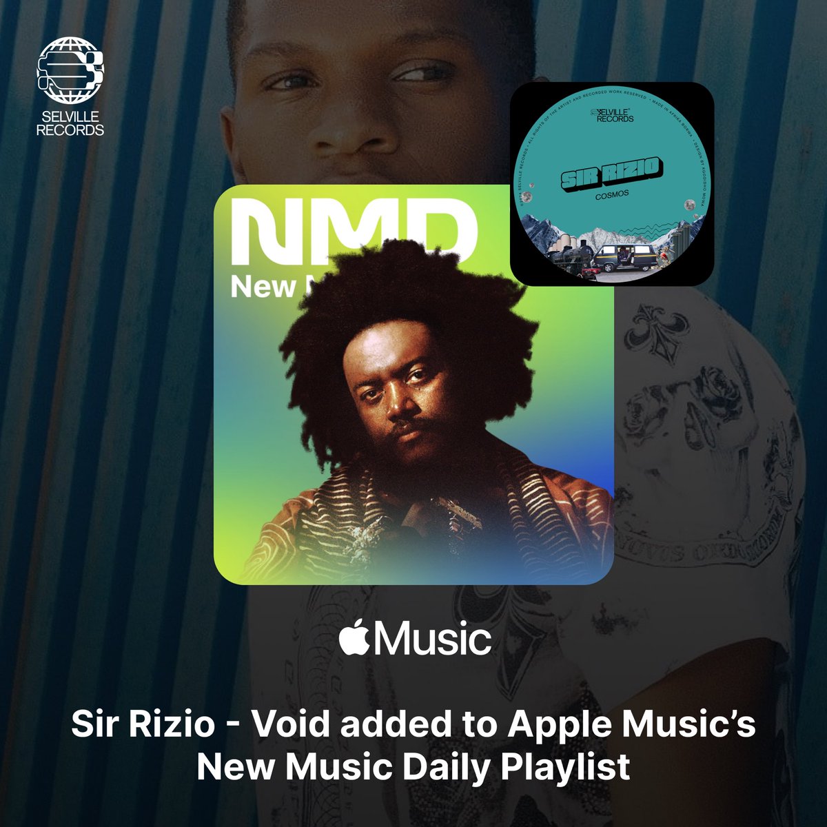 SelvilleRecords's tweet image. Congrats to @Sir_Rizio_SA for getting featured on @AppleMusic’s New Music Daily Playlist.

What’s your favorite from this EP

🔗 → tr.ee/qldA0sc451

#deephouse #dubhouse #minimalhouse #deeptech #NewMusicDaily