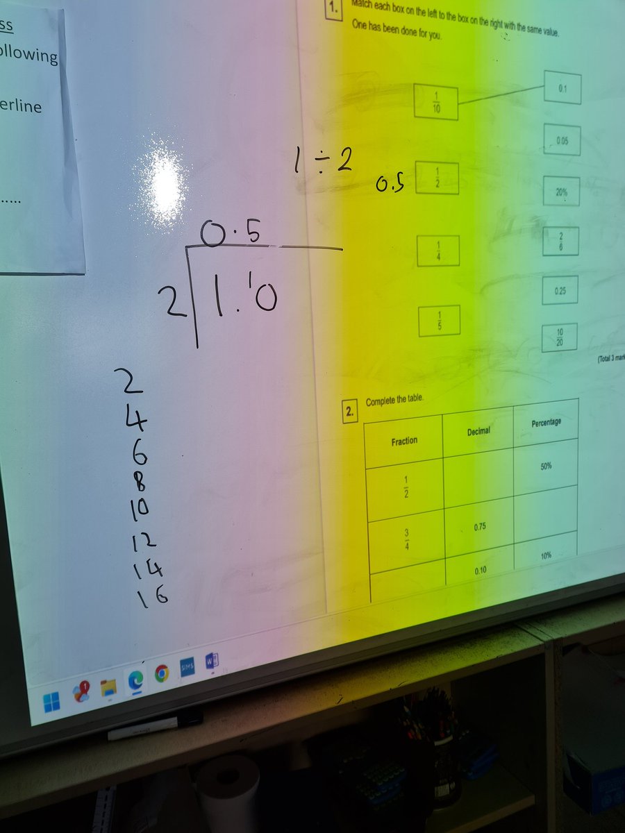 lawnswoodschool's tweet photo. Great collaboration in Ms Ward's class this morning working on tricky fraction questions #MathsCounts https://t.co/bHLyZSCSOI