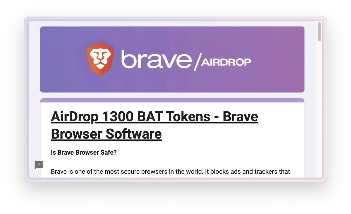 Got a scam offer, and realized #arcbrowser from @browsercompany has a negative side effet: it helps obfuscating scam site. Hiding as much as possible URL address bar, no one can check at first glance it is genuine or not. Where is the lock, and the full address? 😣