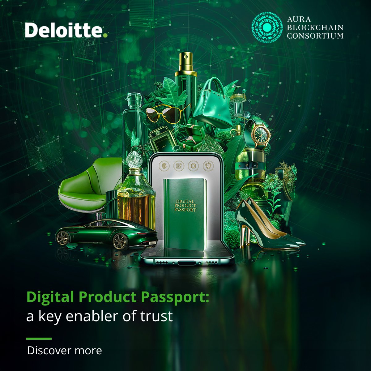 Digital Product Passports (DPPs) are transforming the luxury industry, meeting regulations, and elevating customer experiences. 

Our new paper with @DeloitteCH explores how DPPs ensure compliance, transparency and enhancing brand credibility.

Read more: auraconsortium.com/news/deloitte-…