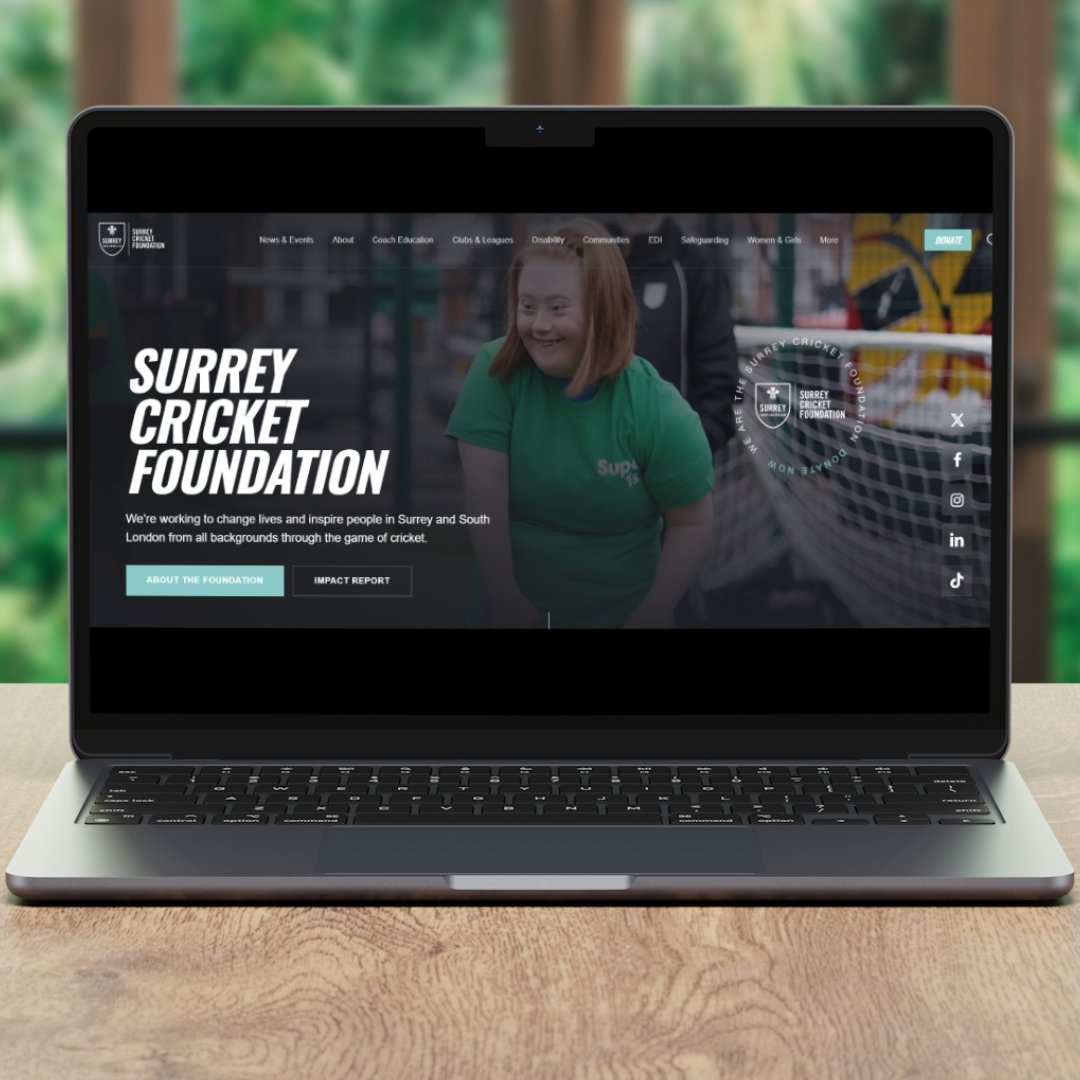 ICYMI 👇 💥 Our brand new website launched earlier this month! 💻 Hosting an extensive library of info from the different areas of our work, as well as regular news from across the network - it's a 'one stop shop' for everything cricket in Surrey. 🔗Visit surreycricketfoundation.org