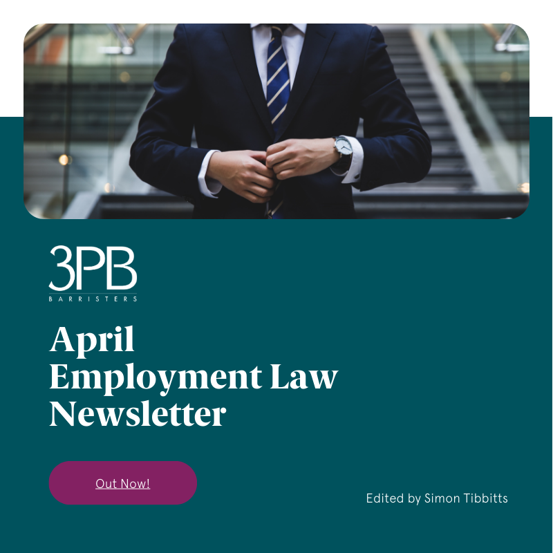 The latest edition of our @3PB_EDG newsletter is out, w/ analysis frm @simon_tibbitts @benamunwa Katherine Anderson, Andrew MacPhail @RobnPickard Suffian Hussain #paycalculations #workersrights #EqAclaims #jurisdiction #fairhearing #religiousdiscrimination 3pb.co.uk/newsletters/em…