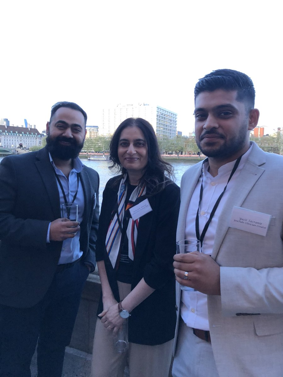 Thanks to the #fleminginitiative for a great event yesterday! Here’s our own @RahAhmad with Karan Rajan (author of This Book May Save Your Life) and Yasir Sacranie (AMR Pharmacist)