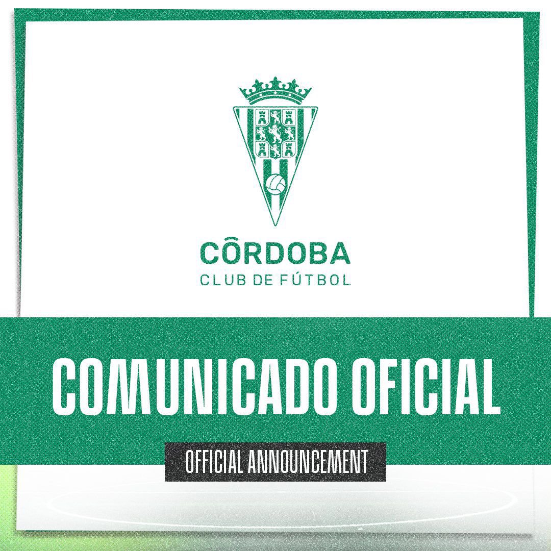 ℹ️ COMUNICADO OFICIAL || El #CórdobaCF no participará en la venta de entradas para el #RecreGranadaCórdoba ➡️ cordobacf.com/2024/04/30/com… #CórdobaCF