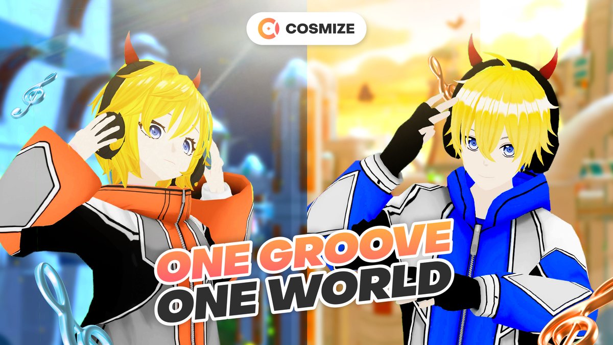 Two avatars, one groove! 🎶