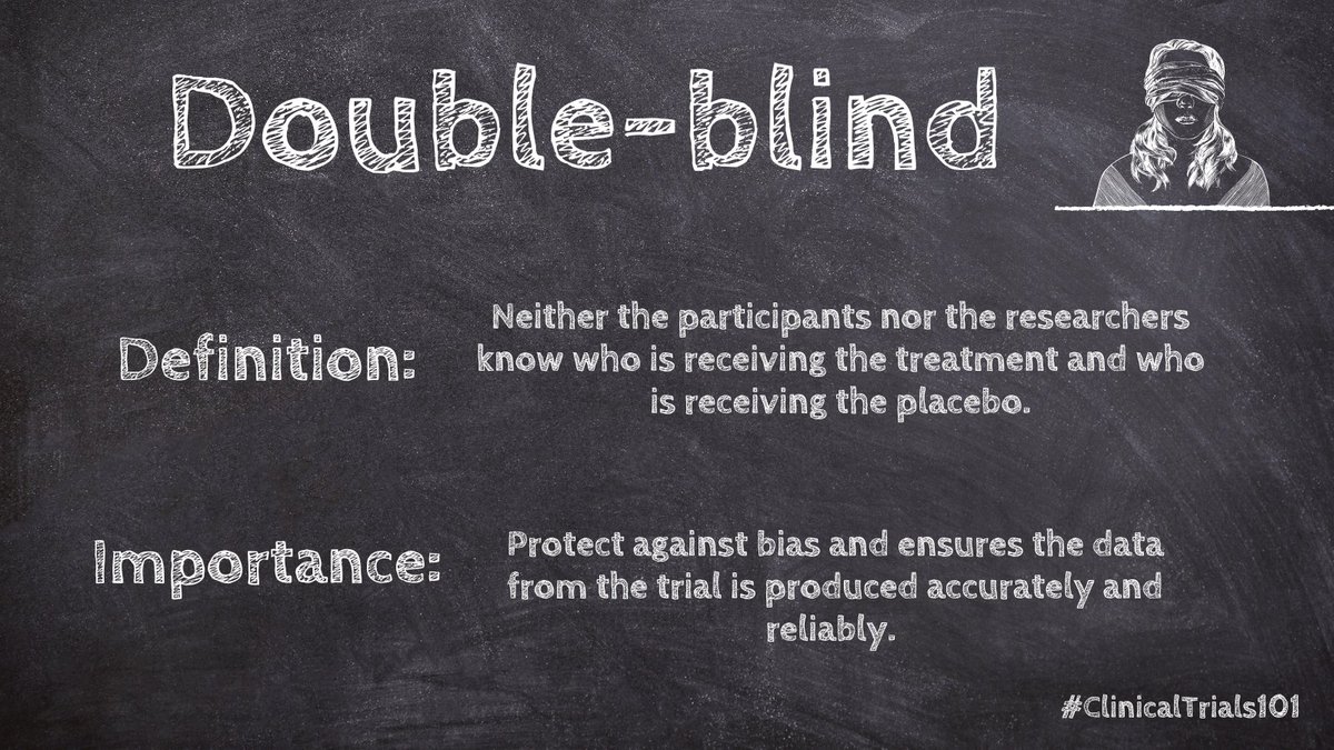 How can we ensure the data from a #clinicaltrial is accurate and reliable? 🤔 One way is to make sure neither the participants nor researchers know who is receiving the treatment or placebo. This is a process known as double-blinding. #ClinicalTrials101 #MND #ALS