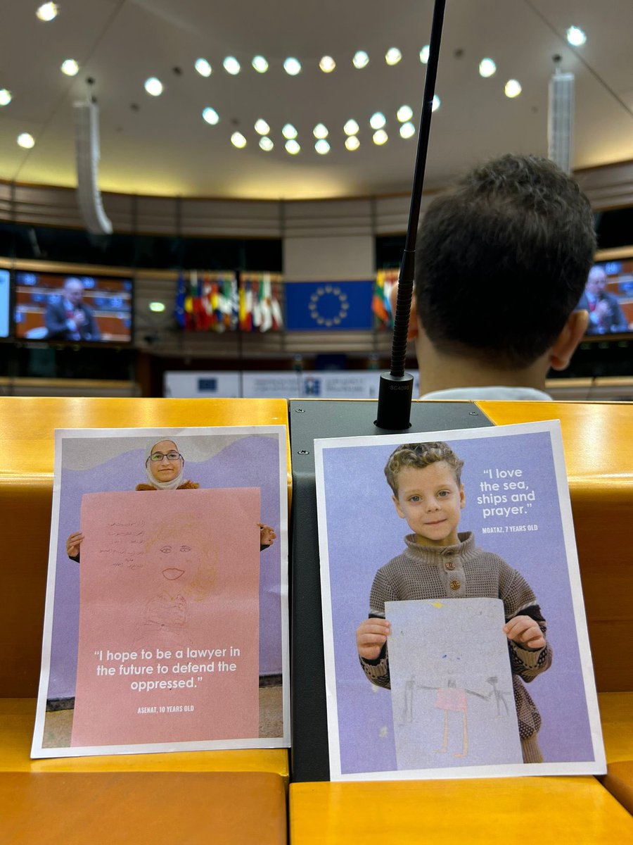 The wishes of some of the children we support in #Child_Houses to the ministers of Europe

#SyriaConf2024