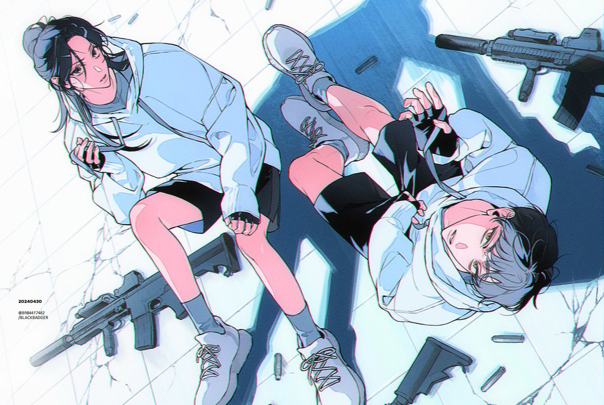 아미&amp;자코모    
#블랙배저