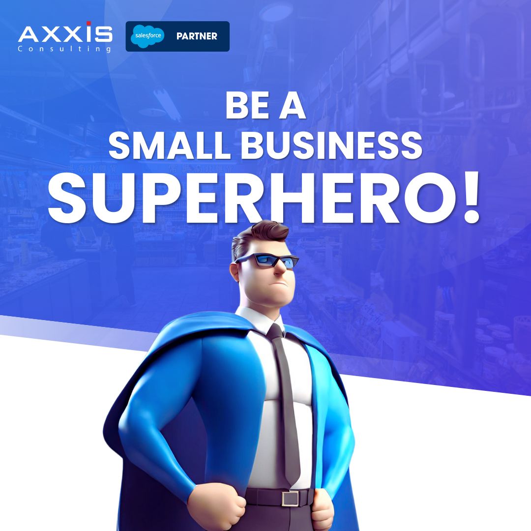 Big Dreams, Small Business? Salesforce Can Help You Achieve Them!

Running a small business can feel like juggling a million things. Axxis Consulting and Salesforce can help you take control!

#SalesforceForSMB #GrowYourBusiness #AxxisConsulting 
#CustomerService