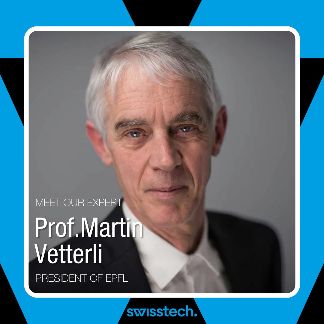 Can’t wait to host Prof. @MartinVetterli , Rector of @EPFL_en, one of the world’s top universities, at our #swisstech pavilion at @ImpactCEE 📣

Prof. Vetterli has won numerous national and international awards for his research. Read more here: impactcee.com/impact/2024/sp…