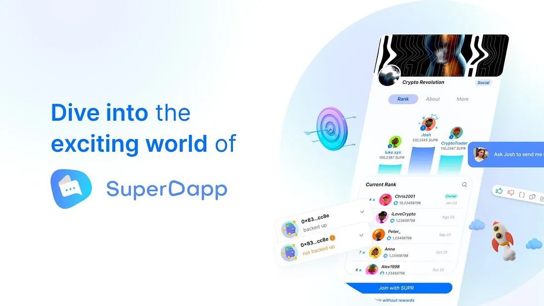 SocialFi + AI + Web3 

Three narratives in one!!

Offering a complete solution for all your web3 endeavors.

Introducing @SuperDappAI — the Future of Chat, Web3, and Connections

Let's dive in 🧵