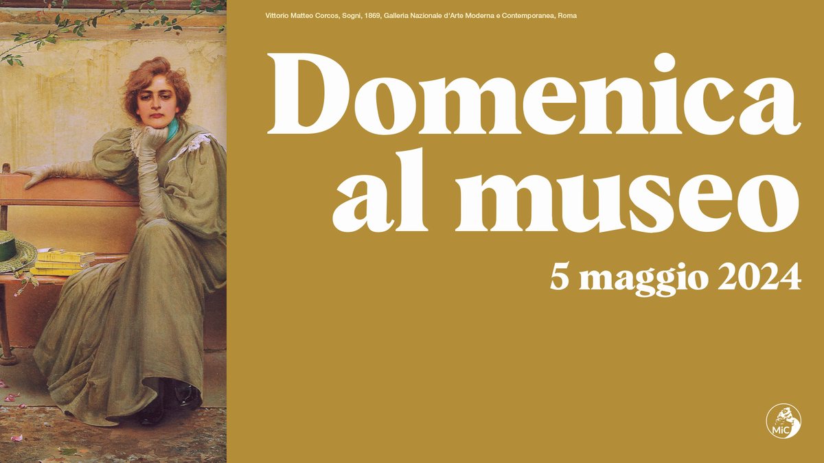 📌 Il 5 maggio si rinnova l’appuntamento con 'Domenica al museo',  ingresso gratuito, ogni prima  domenica del mese, nei @museitaliani e nei parchi archeologici statali.
➡cultura.gov.it
#domenicalmuseo #siena