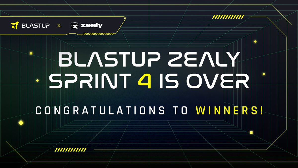 Attention, BlastUP Family! 🎉 Congratulations to the winners of the previous sprint! Prize tokens will soon arrive to your wallets! We hope they will serve as a stimulus for even more impressive achievements! New sprint will begin on May 1st. We will have 4 sprints in May,…