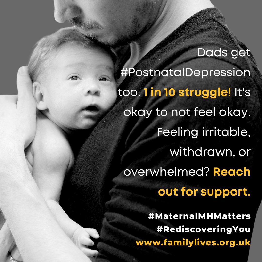 #MaternalMhmatters #RediscoveringYou #DadsMatter