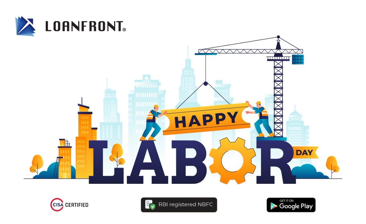 Today, we honor the hard work, dedication, and contributions of workers everywhere. Happy Labor Day!🙂
#loans #GoLoanFront #instantloans #personalloans