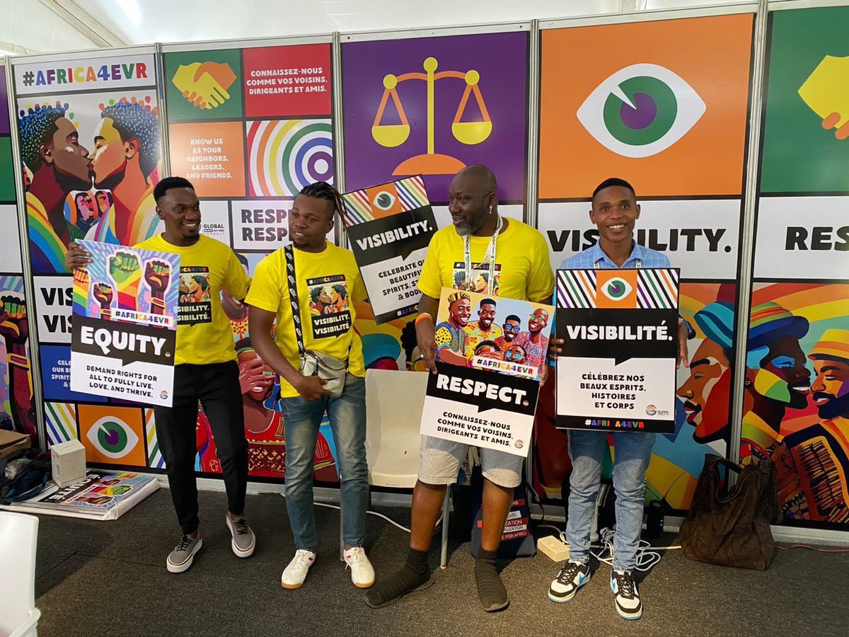 #Africa4EVR, is a campaign by GBGMC dedicated to advocating for Equality, Visibility, and Respect. 

Join us in fostering a more inclusive society and campaigning for equal sexual and reproductive health and rights for all. The campaign officially kicked off at #ICASA2023 where
