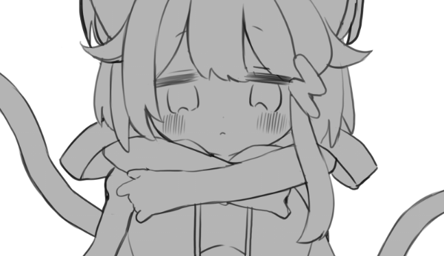 でじたる線画むずかしい 