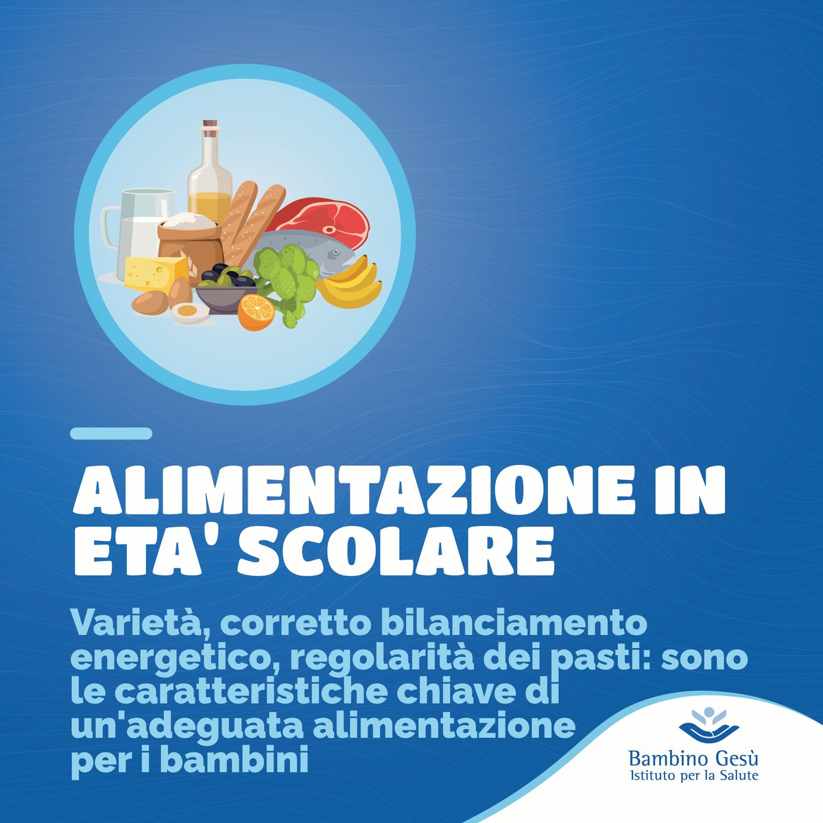 🍏La giornata alimentare di bambini e bambine in età scolare dovrebbe prevedere 5 momenti: prima colazione, spuntino di metà mattina, pranzo, merenda, cena 🍝🥞🥗 ➡Quando e quanto mangiare, la distribuzione dei pasti e i consigli utili: tinyurl.com/ymk9bkdc #Pilloledisalute