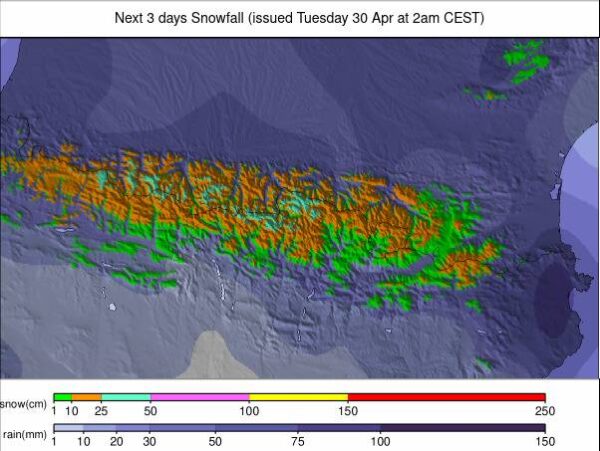 🌨️ Previsió 1 i 2 de maig 2024 - trons i neu per iniciar maig

➡️ meteopirineuscatalans.com/previsio/

ℹ️ @MeteoPiri