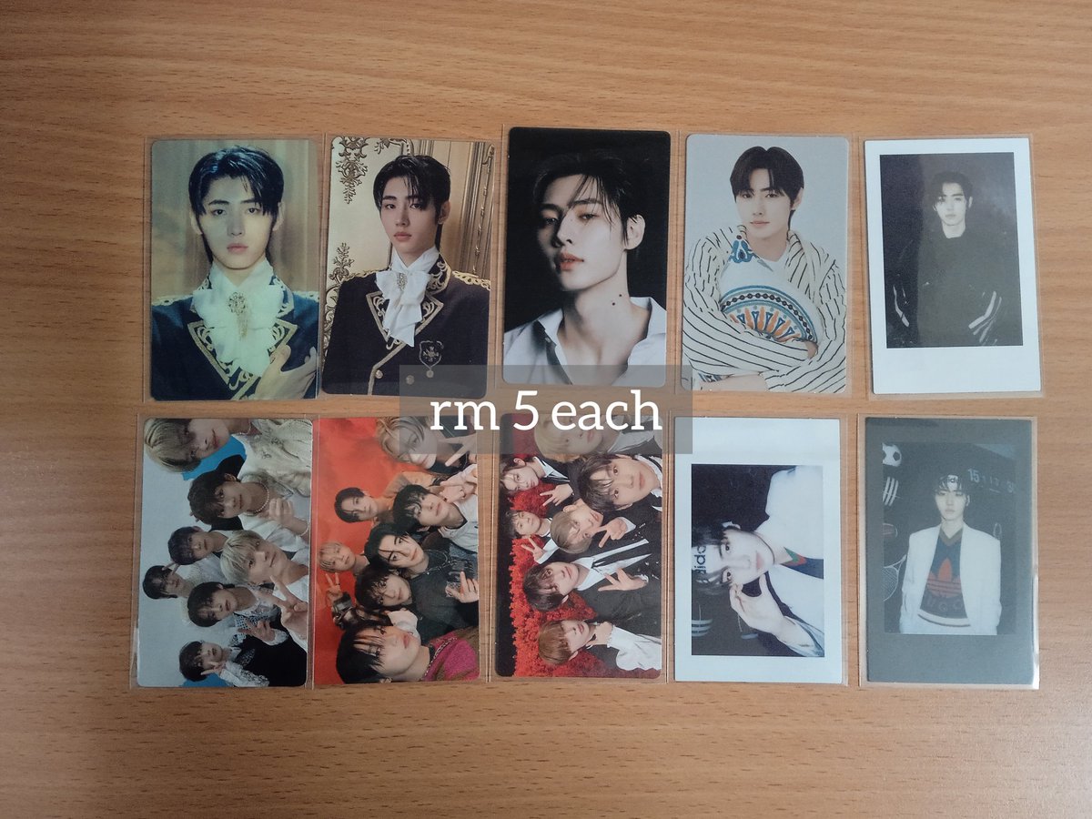 UPDATED + PRICE REDUCED ‼️ 
WTS ENHYPEN PCS

• 🇲🇾 (wm/em ✅)
• can open sharing 🩵
• hmu if interested ^^

#pasarenhypen #pasarenhypenmy #pasarhybe #pasarkpop #pasarhybemy #pasarkpopmy #wtsenhypen @PasarEnhypen @enhamsia