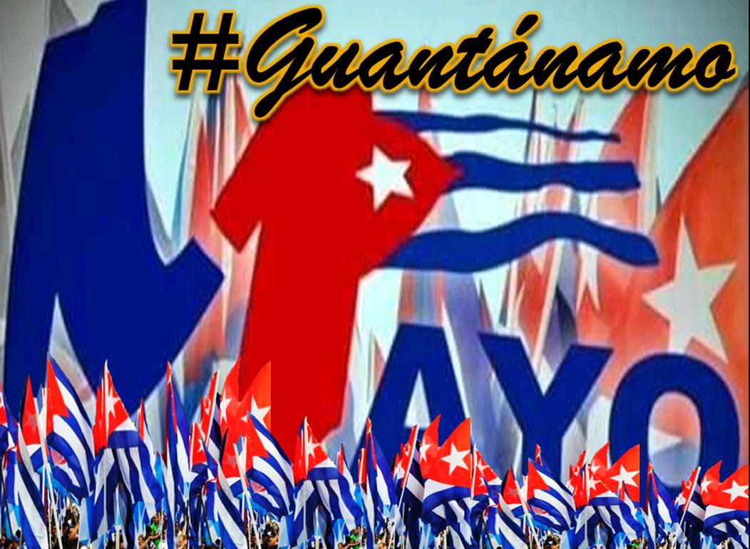 #Guantánamo desfilarán el #1Mayo por las principales plazas de la provincia en una jornada que llevará al mundo el mensaje de unidad y respaldo pleno del pueblo a la Revolución y sus líderes.