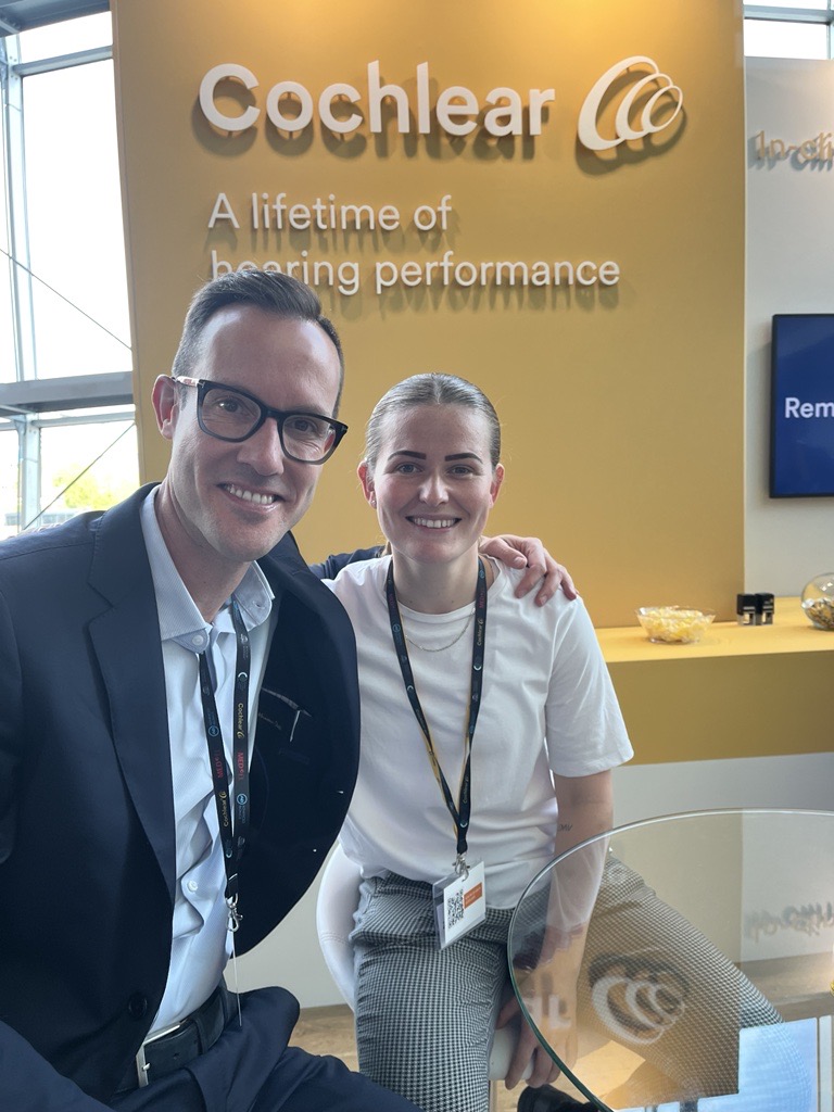 The BCIG 2024 conference is living up to its theme - bringing people together! Come by the stand and discover the building blocks to success. @BCIG_UK #alifetimeofhearingperformance #cochlearimplants