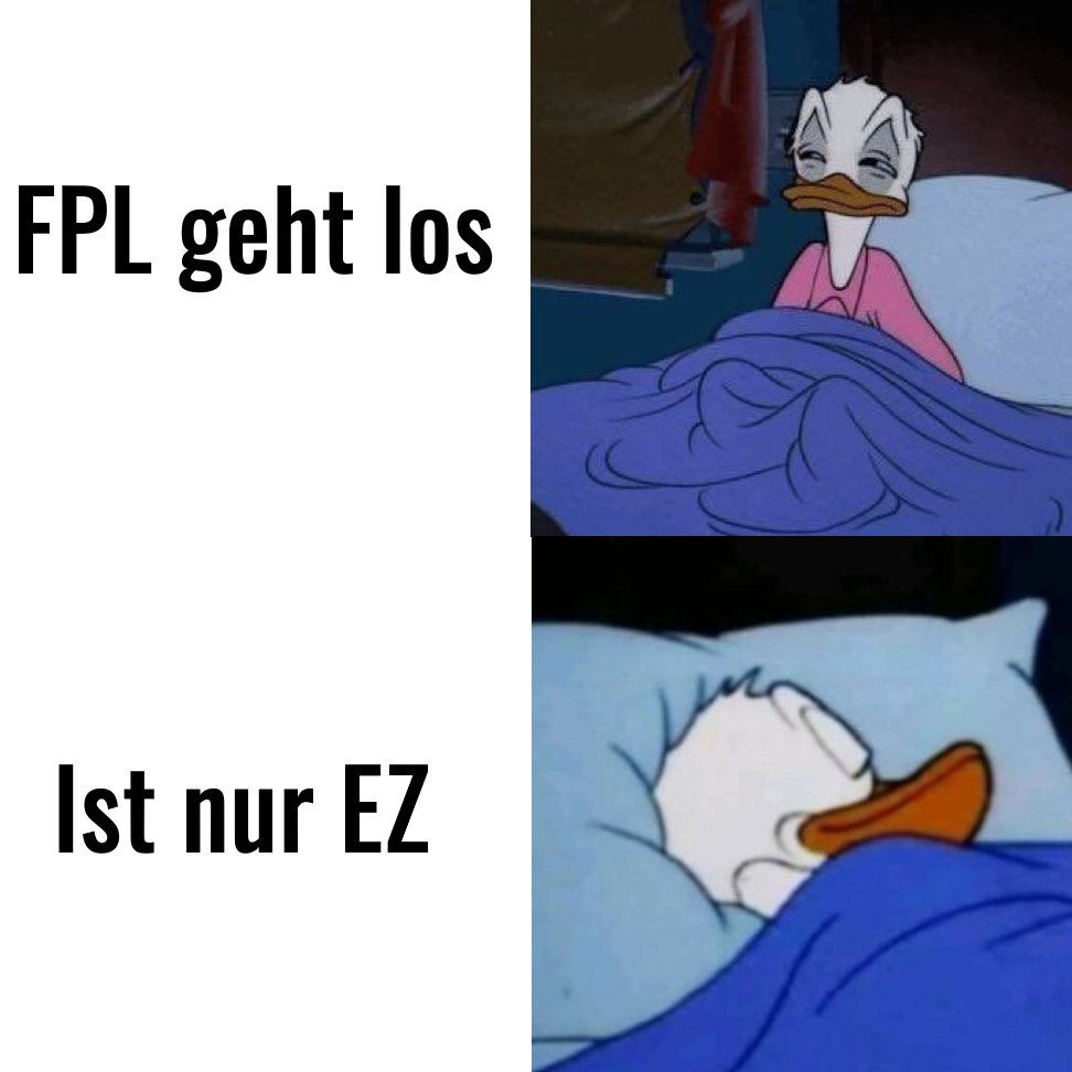 Heute also entspannt ausschlafen 😴💤

#FANtasticPL #SKUWIN #ReviveTheLegacy