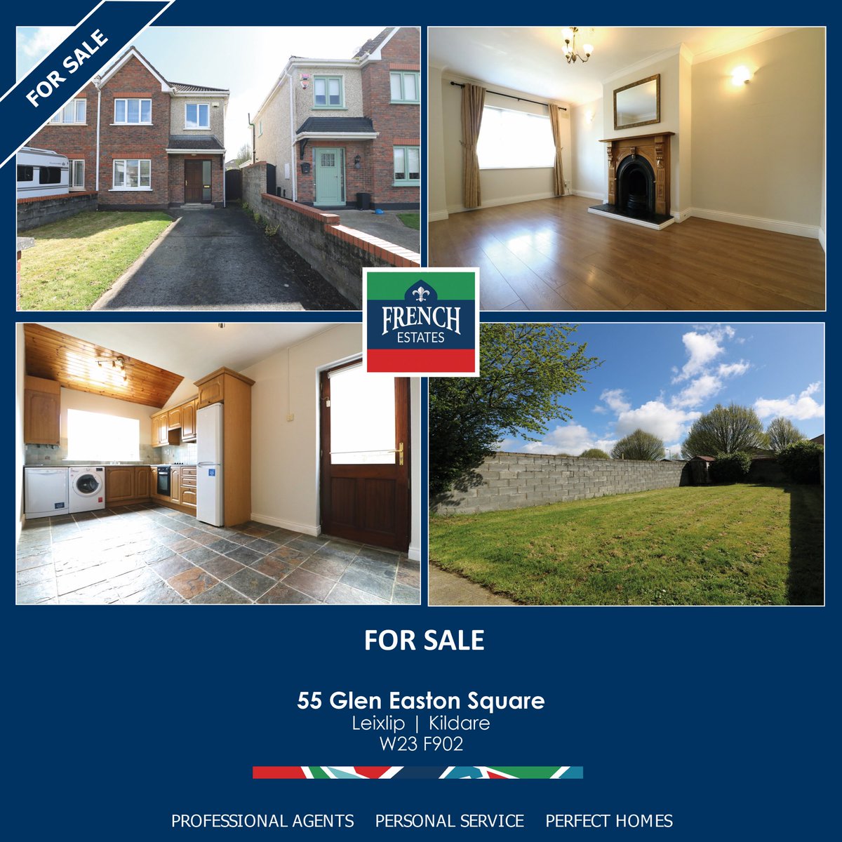 🏡 New to market 🏡
55 Glen Easton square Leixlip Co Kildare
Spacious well maintained 3 bed 3 bath semi det res, overlooking a large green area c.102 sq.m not overlooked to rear
french-estates.ie/properties/480
#Leixlip #GlenEaston #GreenSpace #LeixlipGAA #FrenchEstates #ExperienceMatters