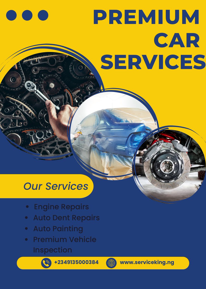 Your one-stop shop for premium car services ✅💯

#automechanic #carmechanic #car #cars #ibadanmechanic #carautos #carlovers #carsofx #carrepaircompany #carrepair #carrepairworkshop #mechanic #mechanicworkshop #servicekingnigeria #serviceking