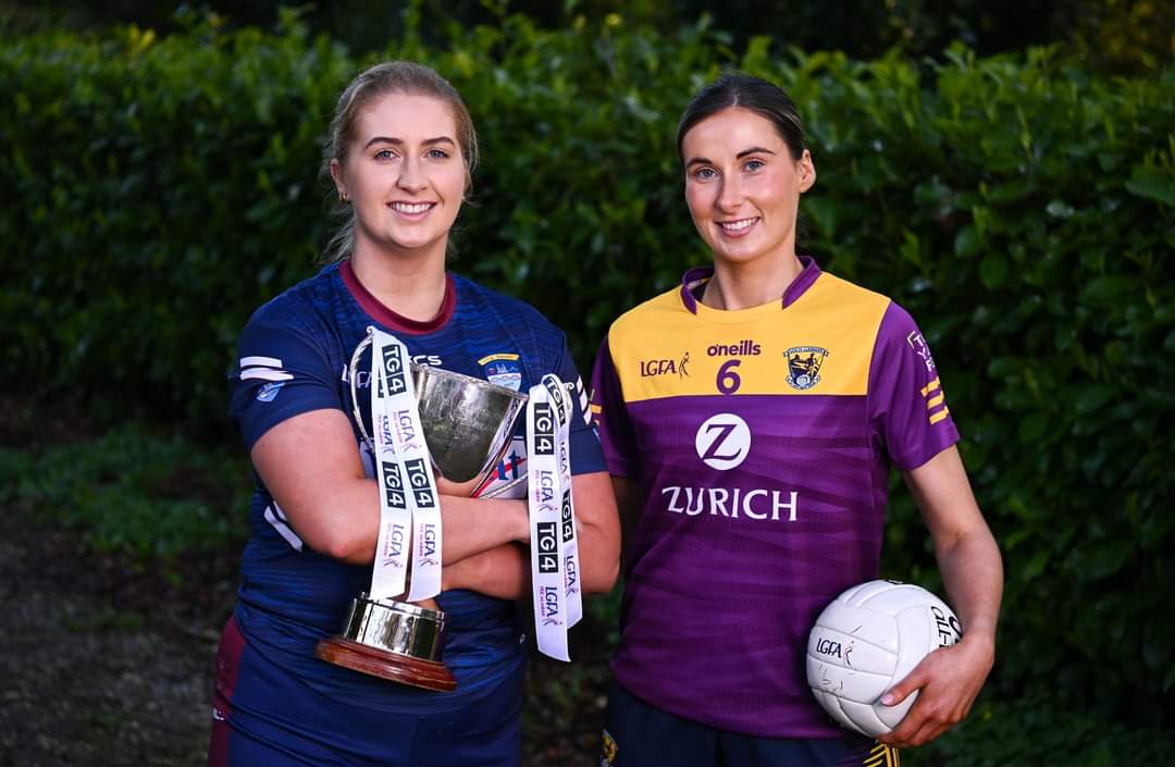 Wexford Ladies play Westmeath in R3 of the Leinster TG4 IFC 🟪🟧

There has been great support at the last few games 🙌

Get your tickets now 
universe.com/events/tg4-lei…

📺  𝙂𝘼𝙈𝙀 𝙄𝙎 𝙉𝙊𝙏 𝘽𝙀𝙄𝙉𝙂 𝙇𝙄𝙑𝙀 𝙎𝙏𝙍𝙀𝘼𝙈𝙀𝘿

📱𝕃𝕀𝕍𝔼 𝔾𝔸𝕄𝔼 𝕌ℙ𝔻𝔸𝕋𝔼𝕊 𝕆ℕ 𝕏