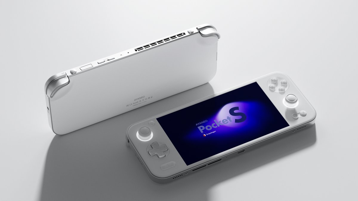 #AYANEO Pocket S 🎮 World's First to Feature the #Snapdragon® G3x Gen 2 Gaming Platform High-end Top-of-the-line Android #Handheld 🛒ayaneo.com/igg/PocketS
