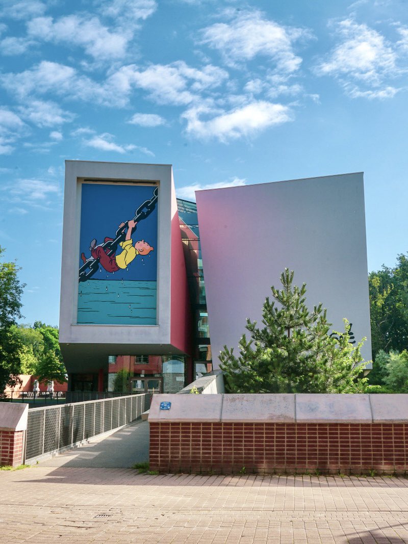 A journey through the life of @tintin’s creator ⏳
📍Musée Hergé, Belgium 
📸 MTBW
#tintin #herge #wallonia @LeBrabantwallon #belgium