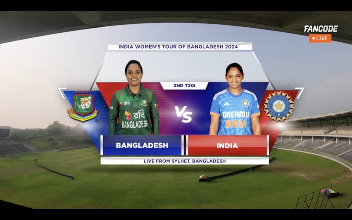 🚨 TOSS ALERT 🚨 Bangladesh Women have won the toss and elected to bat first. . . #BANvINDonFanCode #BANvIND