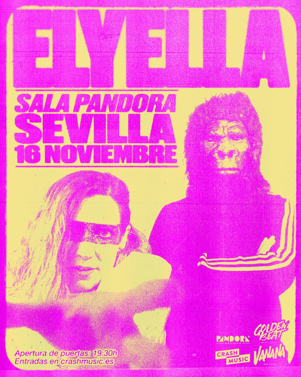 Sevilla!!! Volvemos a las salas para hacer una sesión bien larga.. nos vemos el 16 de nov. en #PandoraSevilla Entradas ya a la venta : bclever.ai/eventos/sevill…