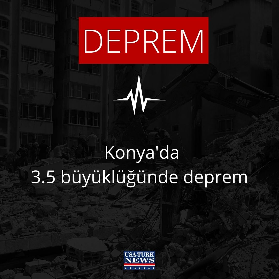 AFAD, Konya'da 3.5 büyüklüğünde deprem olduğunu duyurdu.

#usaturknews #konya #deprem #sondakika #afad