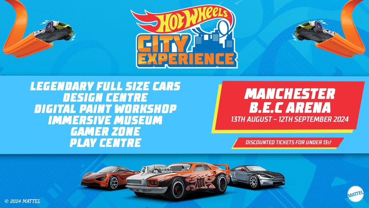 Get ready to be taken on an unforgettable journey with Hot Wheels City Experience.🔥 Upgrade to VIP and enjoy Fast track entry, a free family photo, a limited-edition gift item, commemorative lanyard, and an exclusive store discount. > bit.ly/3JkIX7V