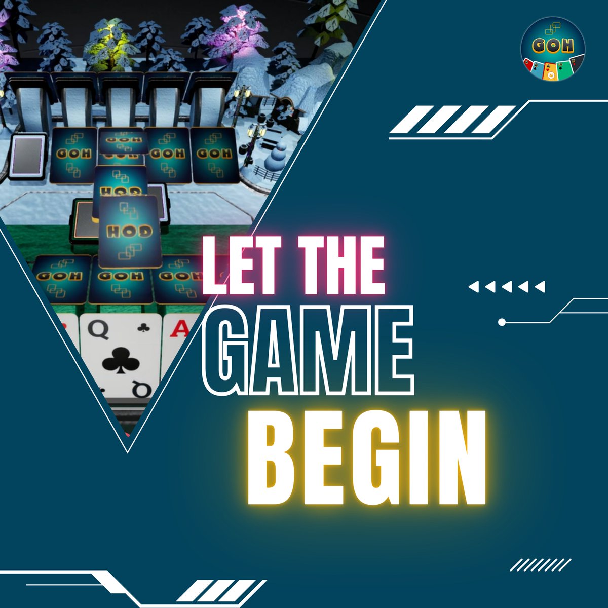 Unleash the thrill with Game of Hands! Coming soon to redefine mobile card gaming. 🃏
.
#mobilegames #CardGame #freeplaywin #CardGameFun #ComingSoon #GetReady #cardgaming #cardgames #playingcards #gamingcommunity #launchingsoon