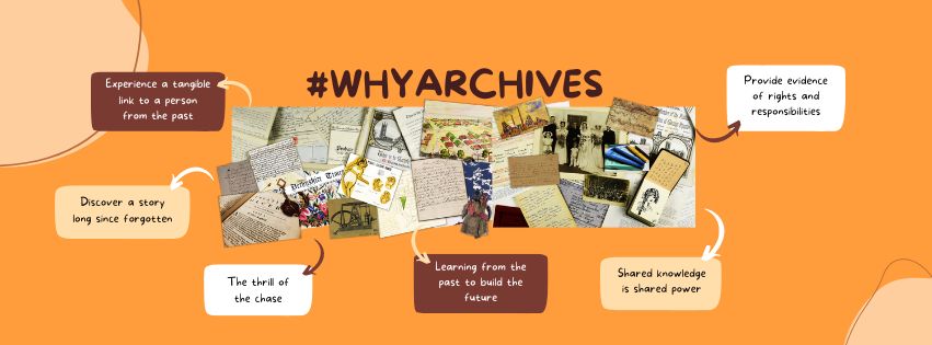 #Archive30 asks #WhyArchives - here are some of the reasons we do what we do…