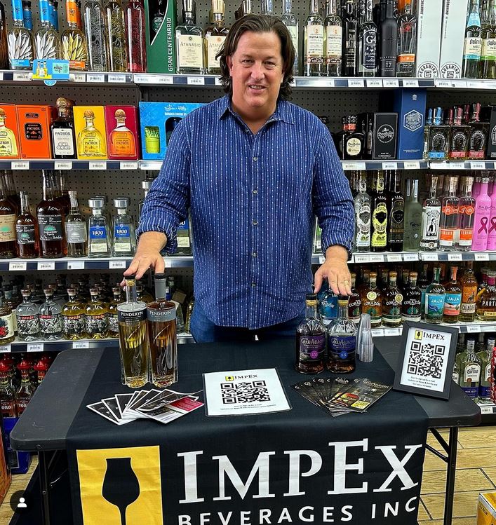 This is Robert Sickler from our US importers, Impex Bev, at the Liquor Shoppe in Cross Creek, Tampa. You can find Penderyn whisky in 38 US states and in over 50 countries world-wide now!