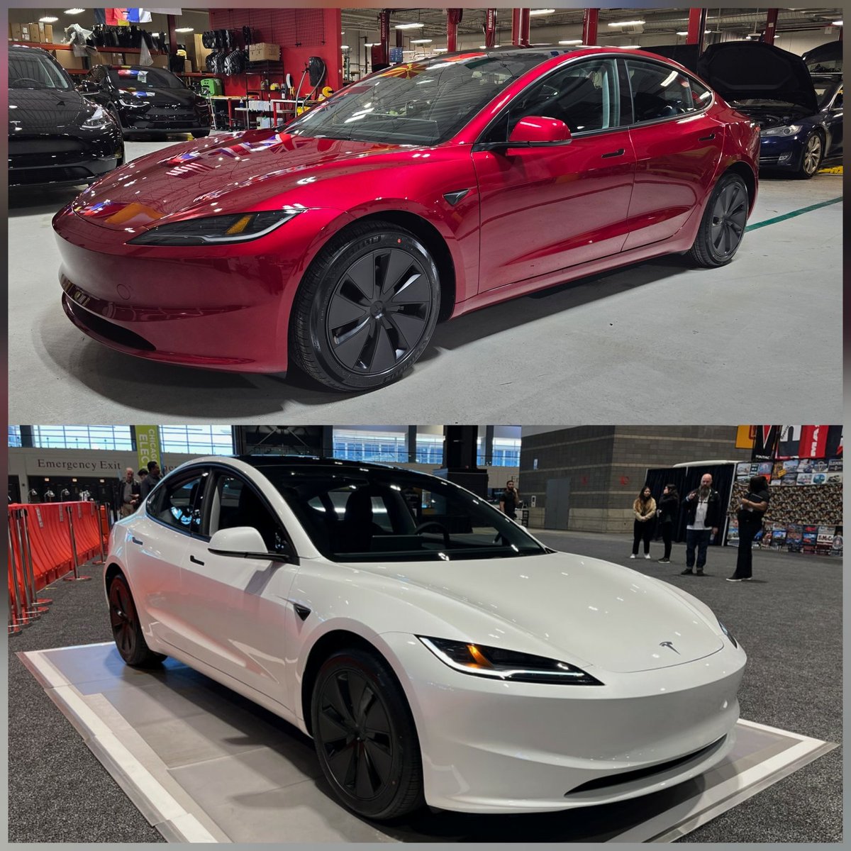 TESLA RED OR WHITE!?