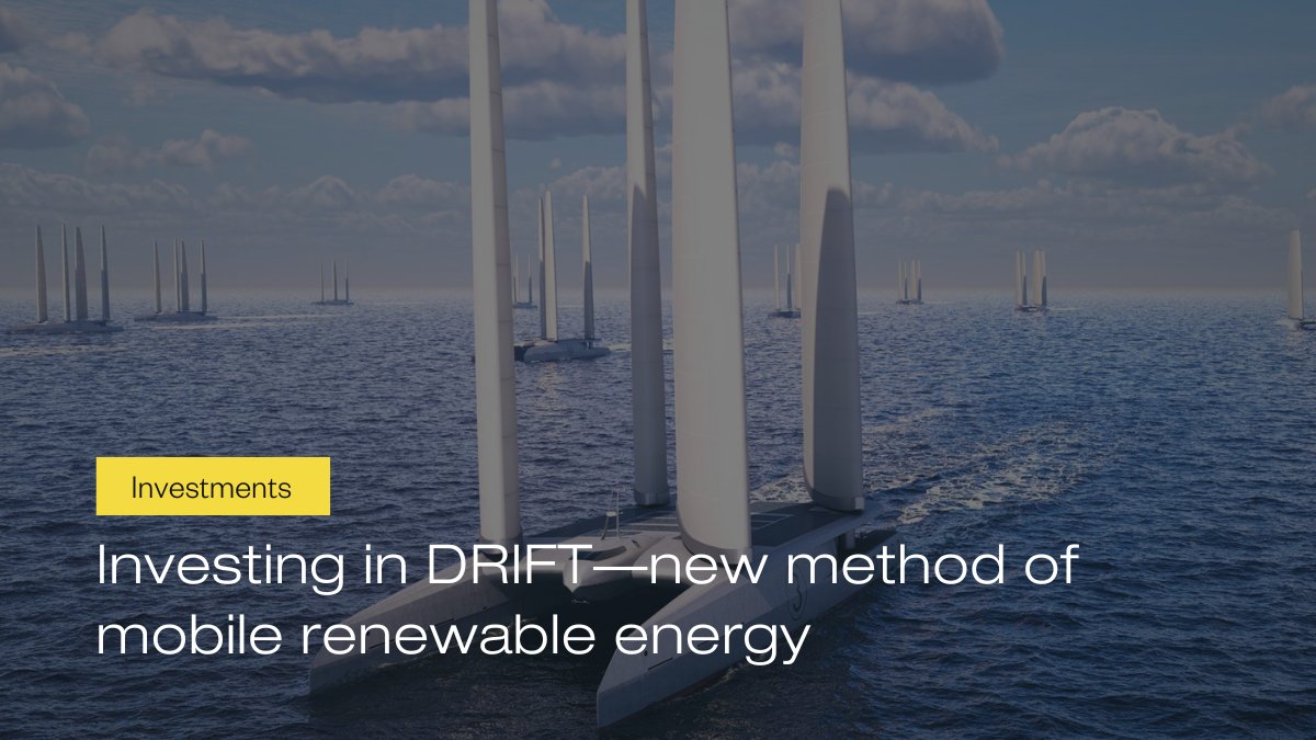 ⚡️ Access to clean energy is unevenly distributed. For developing countries or island nations, efforts to transition to renewables are obstructed by intermittency, deployability, and grid availability. This is where DRIFT Energy comes in… DRIFT - our latest Blue Action…