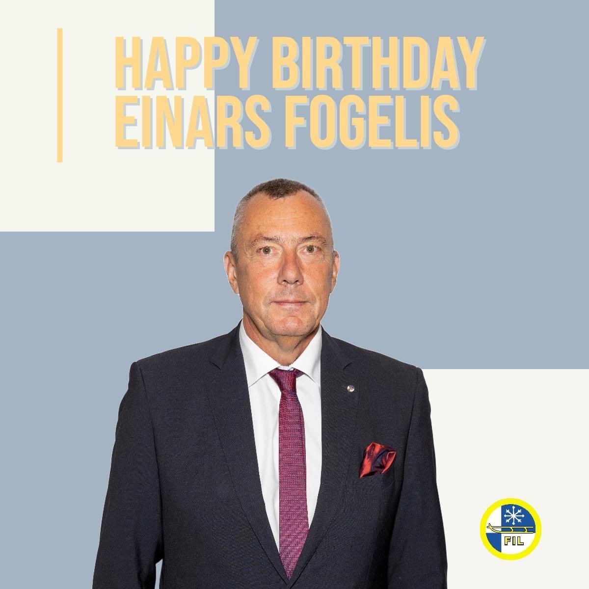 🎉🌟 Happy Birthday, Congratulations, FIL President Einars Fogelis! 🌟🎉 Today, we celebrate the remarkable leadership and dedication of our esteemed FIL President, @EinarsF !🌍🛷 🥂#LugeLove #FILuge #Congratulations #FILPresident #EinarsFogels 🏅🎉