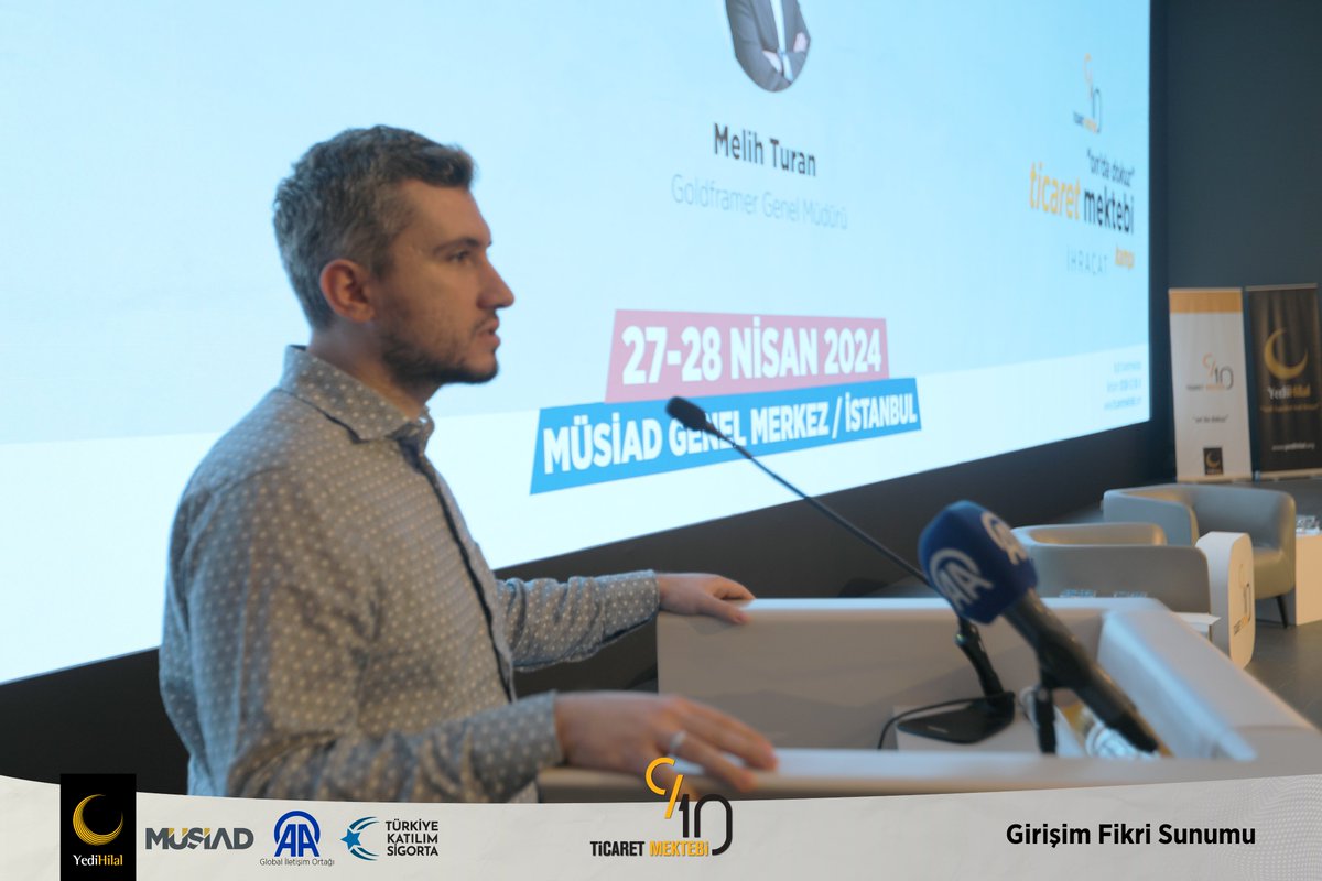 2018 yılından beri <a href="/YediHilal/">YediHilal</a> <a href="/TicaretMektebi/">Ticaret Mektebi</a> olarak özellikle üniversite öğrencilere yönelik ticaret ve girişimcilik odağında bir kamp ve eğitim programı düzenliyoruz. Bu sene de <a href="/anadoluajansi/">Anadolu Ajansı</a>, Türkiye Katılım Sigorta ve <a href="/MUSIAD/">MÜSİAD</a> destekleriyle gerçekleştirdik.

Gençlerin