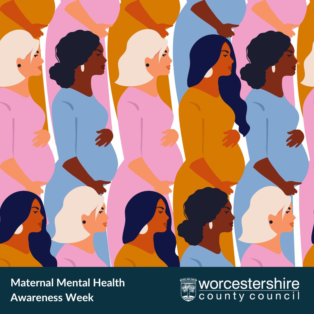 This week is Maternal Mental Health Awareness Week organised by @PMHPUK For local support, go to the Parental Mental Health section of Worcestershire’s Starting Well website: startingwellworcs.nhs.uk/parental-menta… There’s also advice here: maternalmentalhealthalliance.org