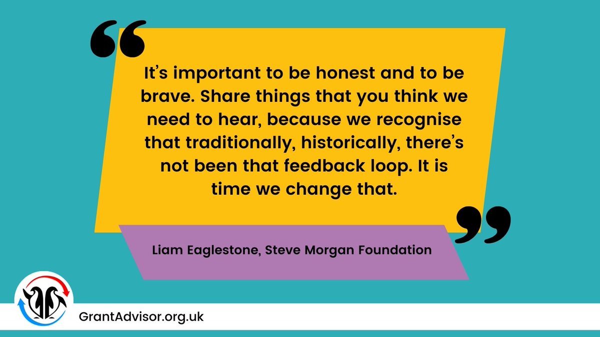 🆕 @liameaglestone, CEO of @stevemorganfdn, outlines the role of anonymous reviews in helping to improve systems, explains the way in which the team assesses feedback - and shares advice for #funders & #grantees considering signing up to #GrantAdvisorUK 👉 buff.ly/4dcqYhP